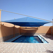 Cantilever Tensile Swimming Pool Structures